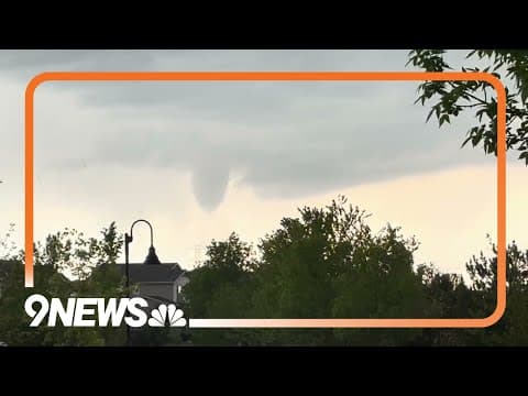 Tornado Funnel in Aurora, Colorado