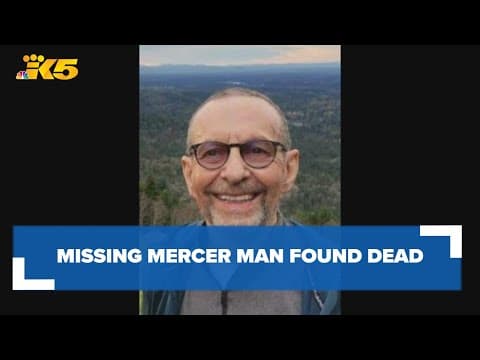 Missing Mercer Island man found dead