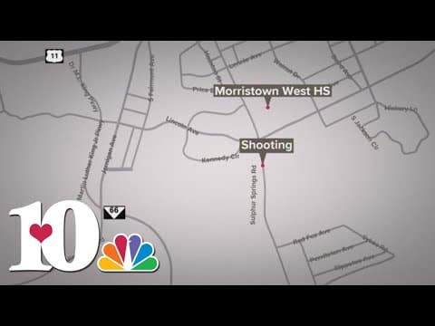 Morristown PD: 17-year-old shot, another teen in custody after shooting near Morristown West HS
