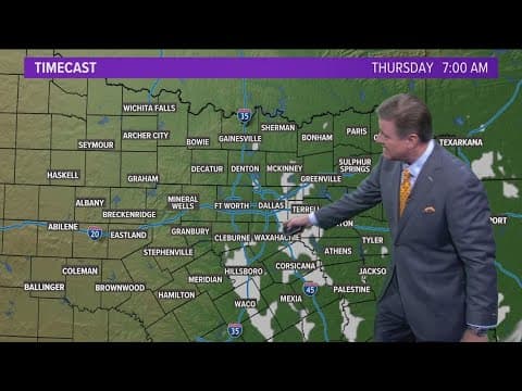 DFW Weather: Dry and warm but thunderstorm chances will return