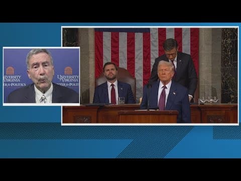 "President Trump has no intentions of working with Democrats"  | Larry Sabato on Trump's joint addre