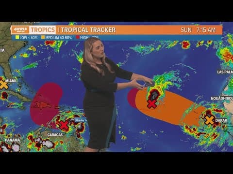Sunday morning tropical update: Tropical wave development possible in Gulf of Mexico