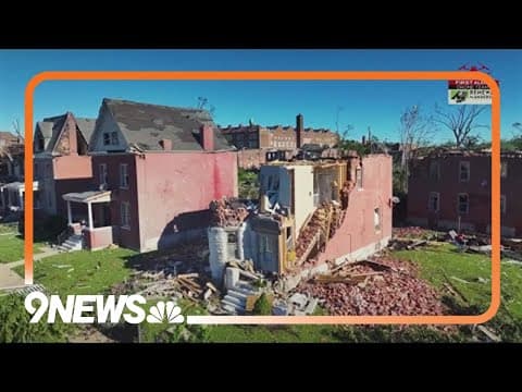 Violent storms stretch across the central US, killing at least 21 people