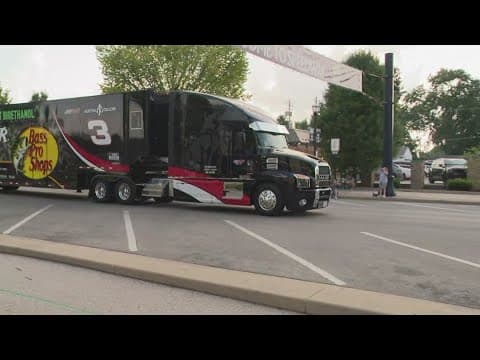 Brickyard 400 hauler parade returns to Main Street in Speedway