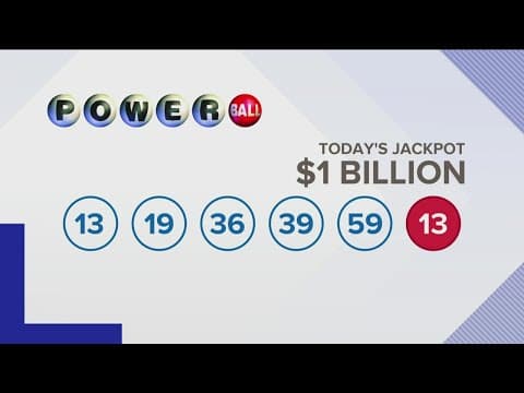 No, you didn't win the $1 billion Powerball