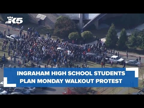 Ingraham High School students planning Monday walk-out to protest gun violence