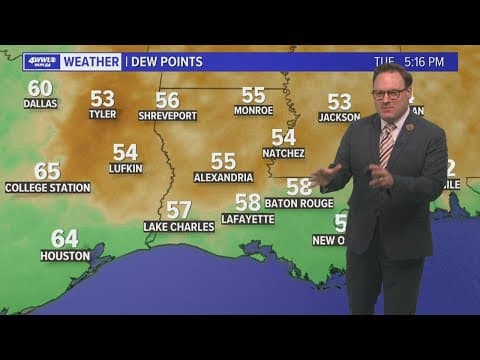 Weather: Drier air looks to hang around most of the week