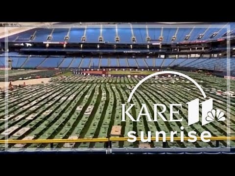 Tropicana Field's roof torn off by Hurricane Milton