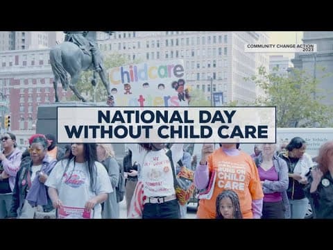 'National Day without Childcare' brings attention to nationwide push for more accessible child care