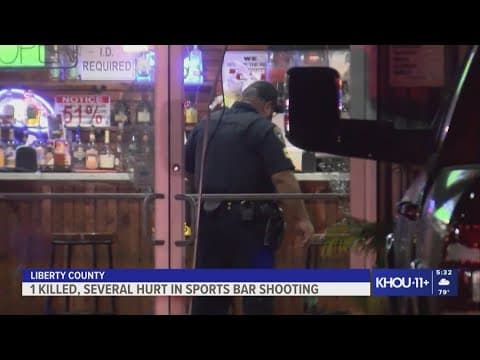 One killed, several hurt in shooting at Liberty County sports bar, sheriff's office says