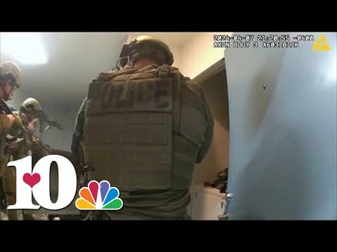 Knoxville police body cam video released of man who died after being detained during search warrant