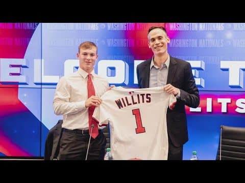 Nationals officially sign 17-year-old Eli Willits for more than $8 million