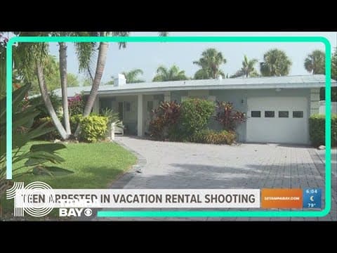 15-year-old arrested in connection to Sarasota vacation rental shooting