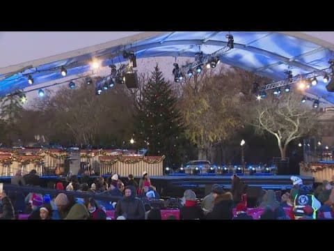 2024 National Christmas Tree lighting in DC