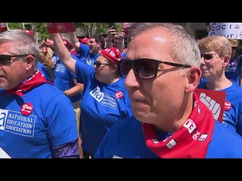 Thousands gather in DC for International Labor Day