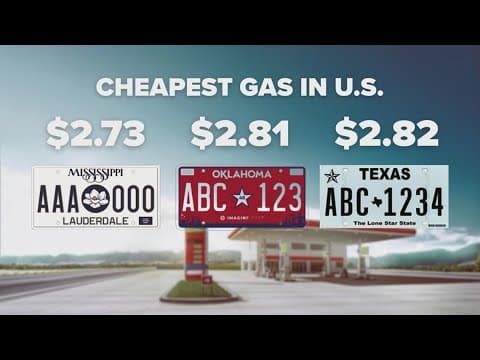 Gas prices down following ceasefire agreement between Israel, Iran