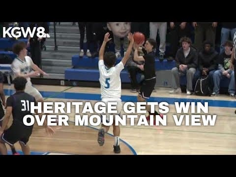 Heritage boys get by Mountain View | Friday Night Hoops