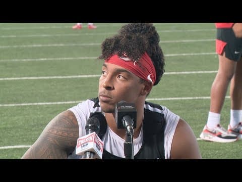 Steele Chambers interview | Ohio State fall camp