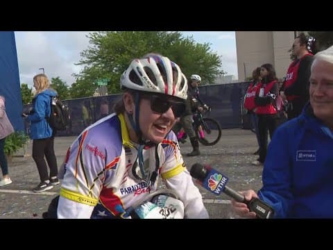 Holly Koester first athlete with disabilities to finish 2025 Mini-Marathon