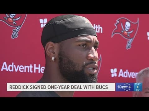 Haason Reddick explains his absence from OTAs after Wednesday's minicamp practice