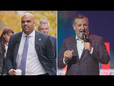 Texas' Ted Cruz and Colin Allred continue to fight for U.S. Senate seat