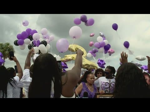 Family and friends honor mass shooting victim