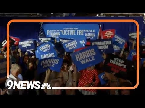 Harris campaign launches reproductive rights bus tour