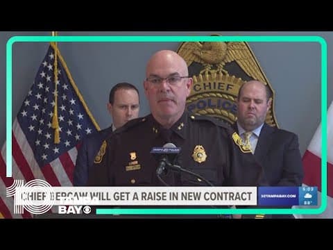 Tampa Police Chief Lee Bercaw to get double-digit raise