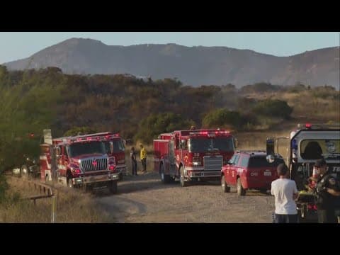 Fire crews battling #ProctorFire in Jamul