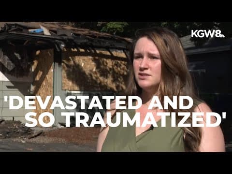 Lithium-ion battery sparks Gresham fire; Family loses home, escapes safely