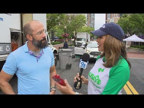 WUSA9 Recycle Day at Reston Town Center