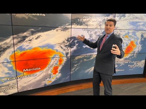 In-depth forecast on Hurricane Milton which remains Category 4 hurricane