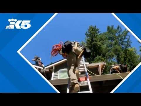 Outdoor workers balance safety and deadlines during Washington heat wave