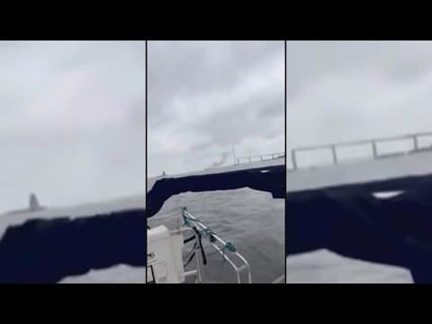 Witnesses talk about Baltimore ship explosion