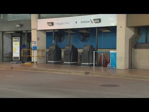 Construction underway at DFW Airport on Terminal C