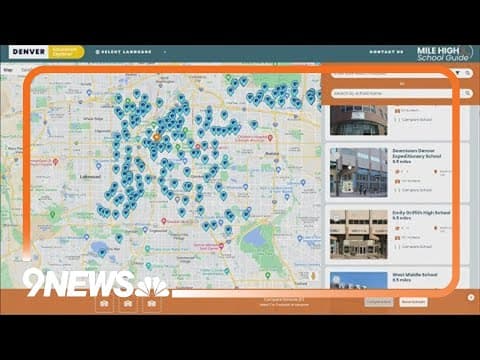 Denver Public Schools launches school choice data dashboard