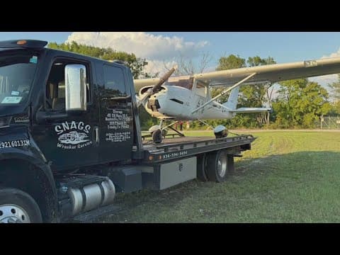 Small plane makes emergency landing in Hunstville