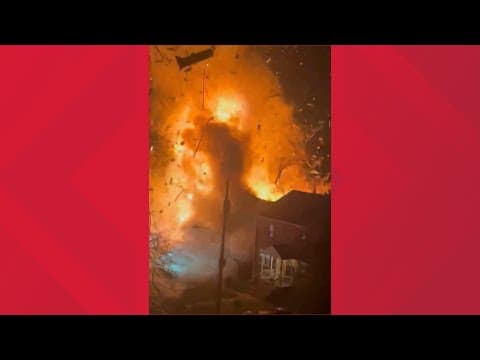 VIDEO: House explodes in Arlington, residents told to shelter in place until further notice