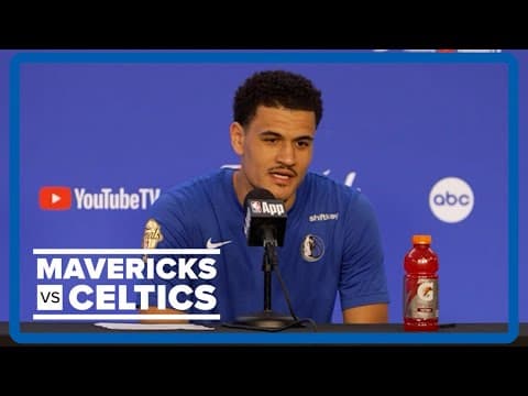 NBA Finals: Josh Green reacts to Mavericks' Game 5 loss to Celtics