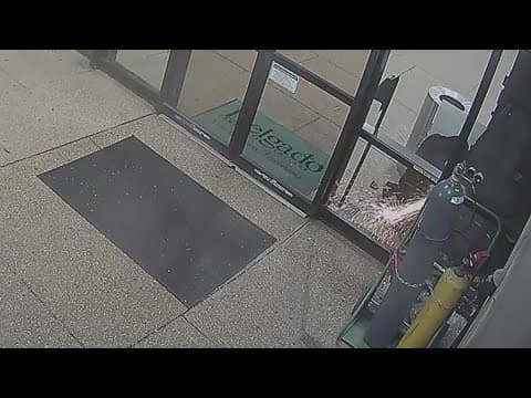 Burglars target ATM using stolen tools