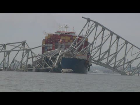 Search and rescue efforts underway after Baltimore Key Bridge collapse