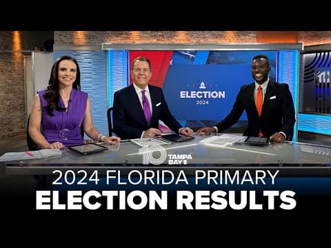 2024 Florida primary election results, analysis from 10 Tampa Bay