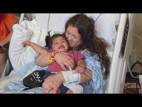 Mom hospitalized protecting her 10-month-old daughter during the Valley View tornado