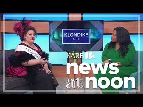 Klondike Kate sashed for Saint Paul's 2025 Winter Carnival