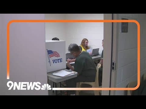 People in custody cast primary ballots in Denver jails