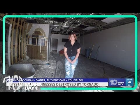 Crystal River business owners work to rebuild after tornado causes total loss