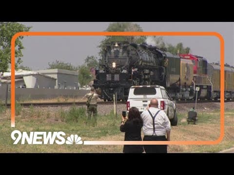 'Big Boy' locomotive to make final Colorado stop of the year