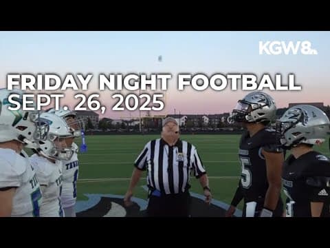 Friday Night Football: September 26, 2025