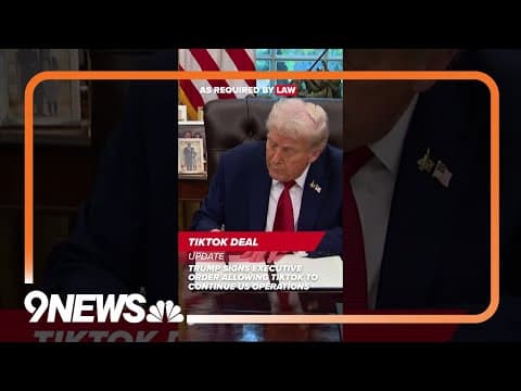 Trump says China approved proposed deal putting TikTok under US ownership