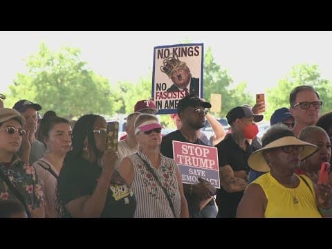 Thousands protest over Texas GOP's redistricting plan